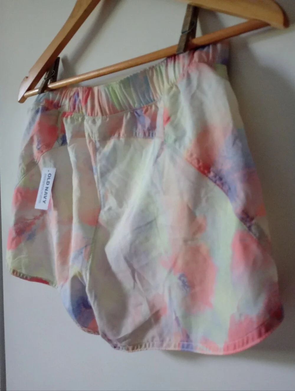 NWT Girl's Multicolor Tie-Dye Athletic Shorts Size XXL 18